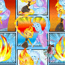 Load image into Gallery viewer, Character comic strip (MULTIPLE OPTIONS)