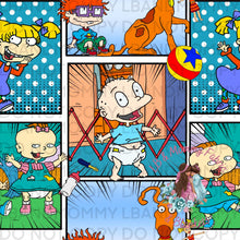 Load image into Gallery viewer, Character comic strip (MULTIPLE OPTIONS)