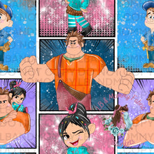 Load image into Gallery viewer, Character comic strip (MULTIPLE OPTIONS)