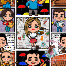 Load image into Gallery viewer, Character comic strip (MULTIPLE OPTIONS)