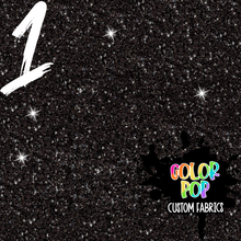 Load image into Gallery viewer, GLITTER- Black (MULTIPLE OPTIONS)