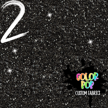 Load image into Gallery viewer, GLITTER- Black (MULTIPLE OPTIONS)