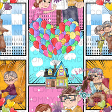 Load image into Gallery viewer, Character comic strip (MULTIPLE OPTIONS)