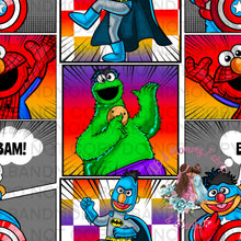 Load image into Gallery viewer, Character comic strip (MULTIPLE OPTIONS)