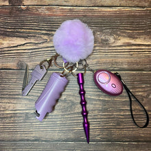 Load image into Gallery viewer, “I’M NO DAMSEL” Safety Keychains