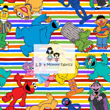 Load image into Gallery viewer, Street pals on stripes (PM)