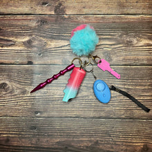 Load image into Gallery viewer, “I’M NO DAMSEL” Safety Keychains