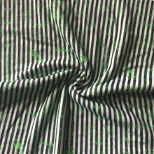 Load image into Gallery viewer, Green Splatter on stripes(P3)
