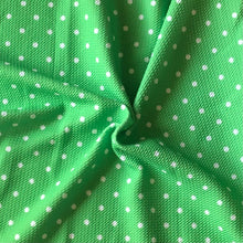 Load image into Gallery viewer, Bookworm:polka dots green
