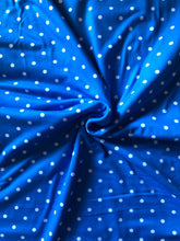 Load image into Gallery viewer, Bookworm:polka dots blue
