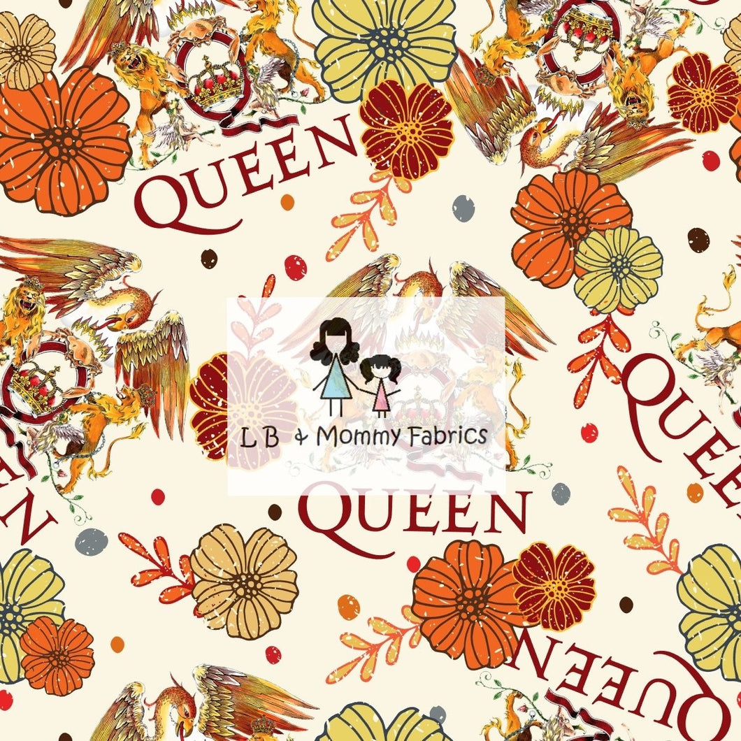 BLANKET-Floral Bands: Queen (SWT)