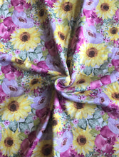 Load image into Gallery viewer, Purple and Sunflower Floral(KK)