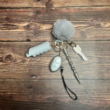 Load image into Gallery viewer, “I’M NO DAMSEL” Safety Keychains