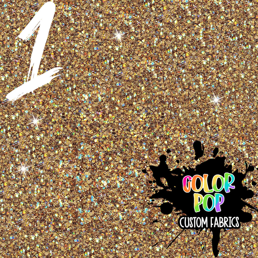 GLITTER- Gold (MULTIPLE OPTIONS)