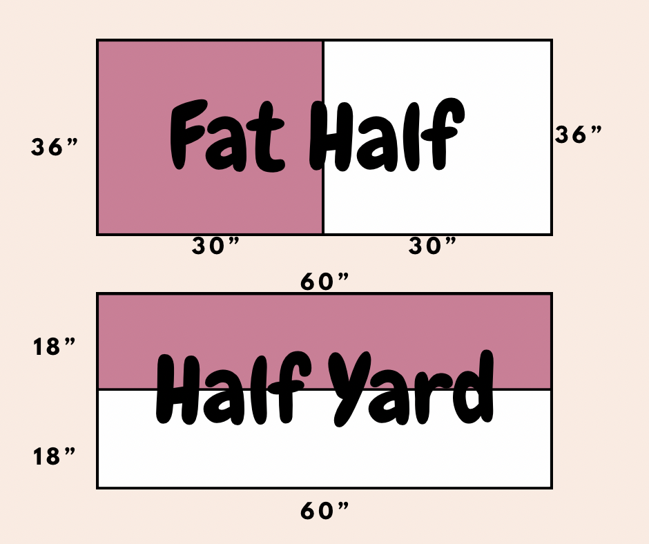 $16 DEAL DAYZ Half Yard/Fat Half