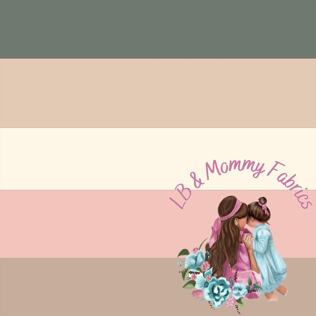 Boho valentines coord stripes(RR)