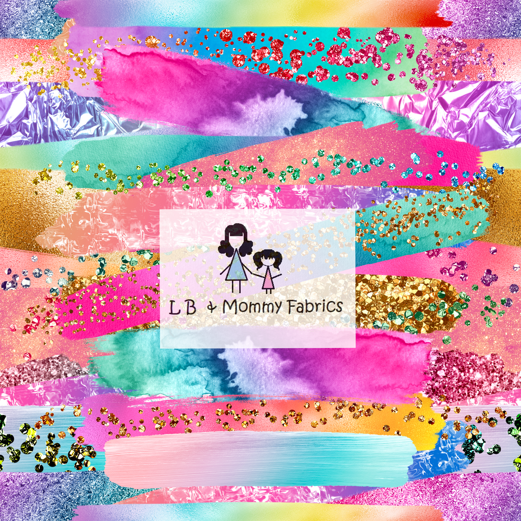 Rainbow brushstrokes(P3)