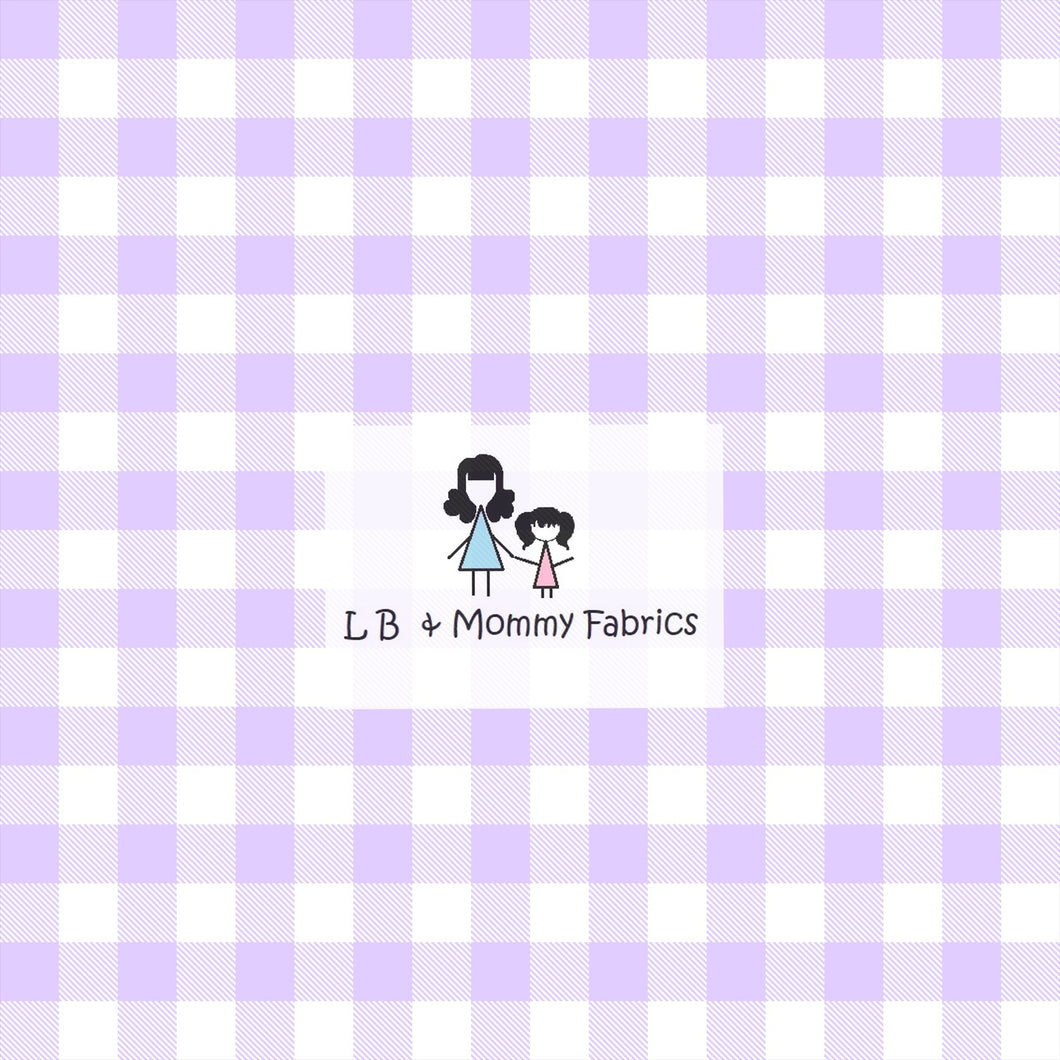 Watercolor purple plaid