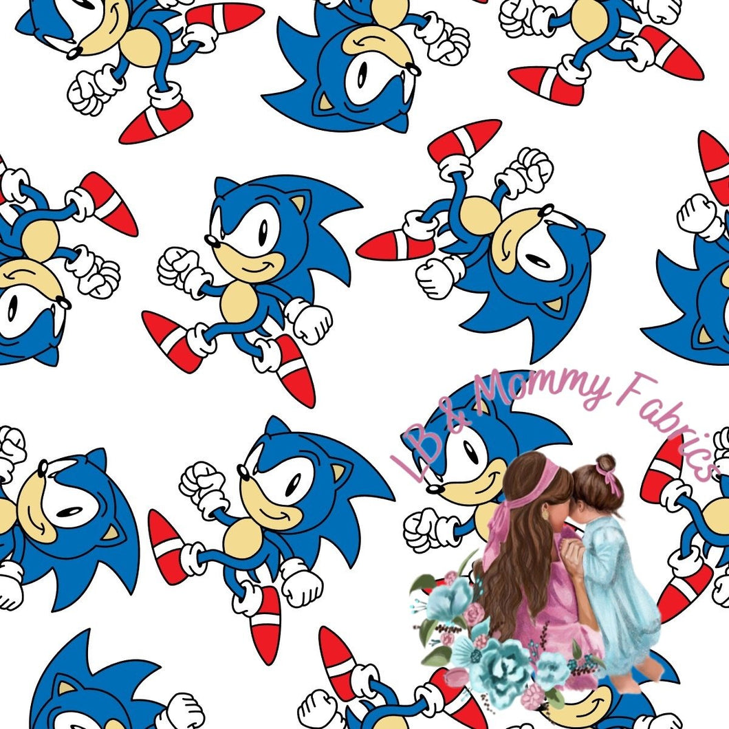 BLANKET-Blue Hedgehog  (SWT)