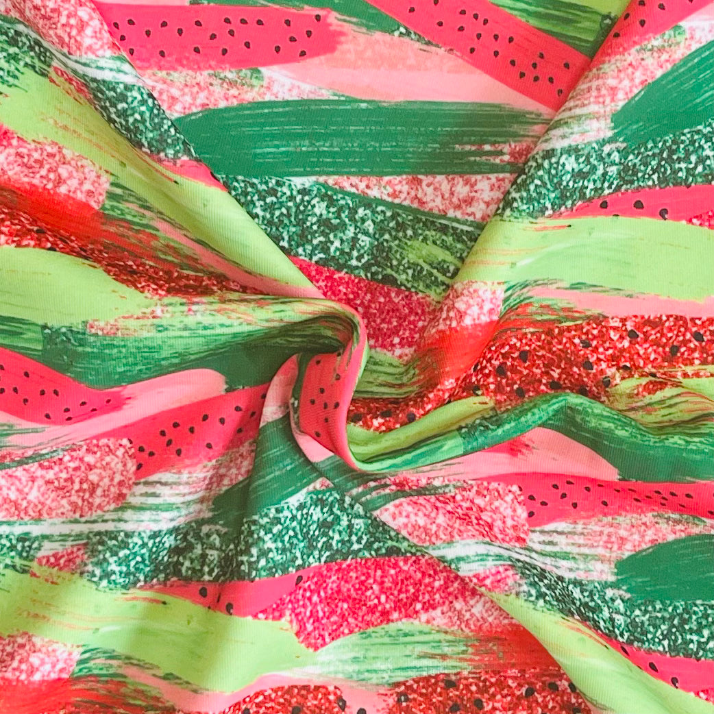 Watermelon brushstrokes SCUBA