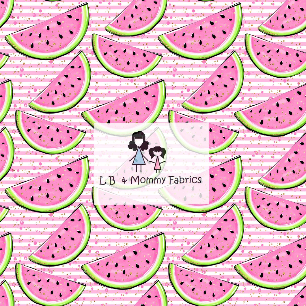 Watermelon on stripes(K)