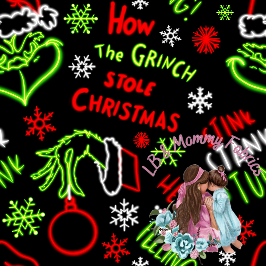 Neon stealing Christmas(RG)
