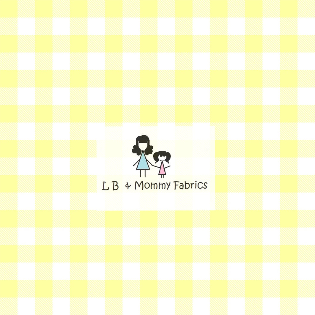 Watercolor yellow plaid