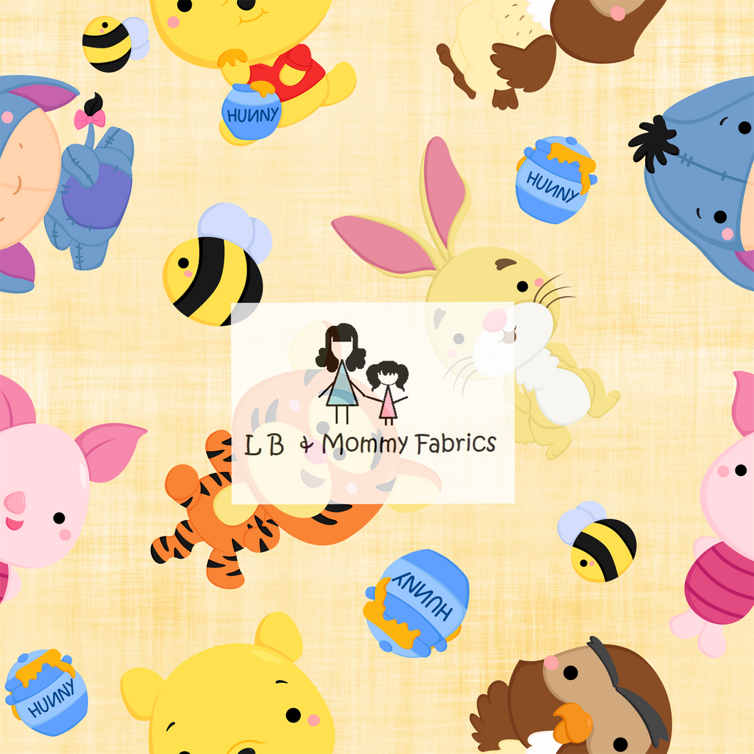 BLANKET-Chubby Honey Bear gang (TM)
