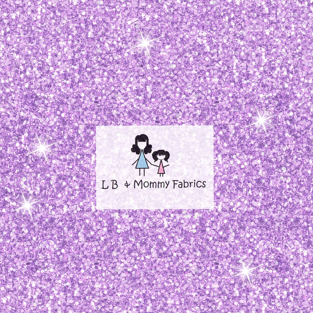 Lilac purple glitter