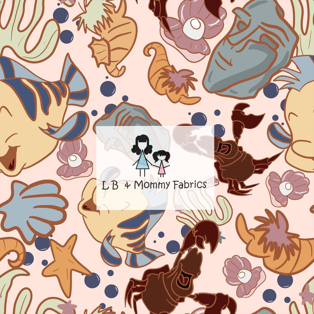 BLANKET-Muted Disney:Under the sea (U)