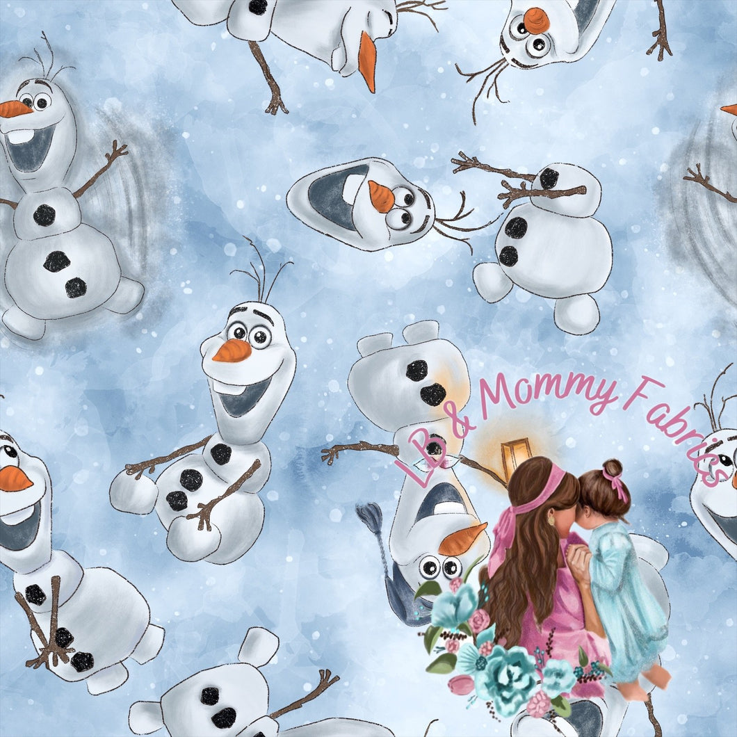 BLANKET-Snowstorm snowman (RG)