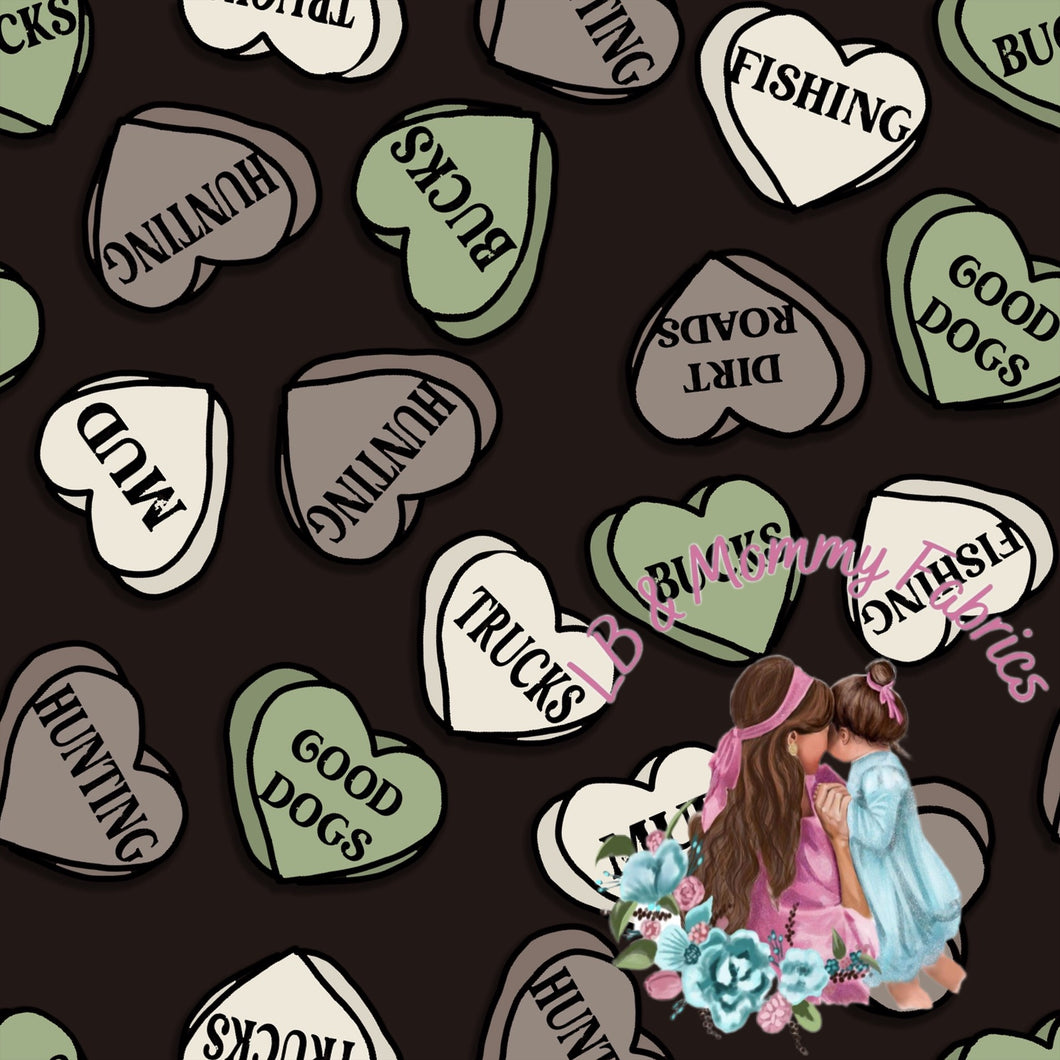 Hunting hearts on black(RR)