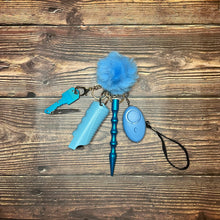 Load image into Gallery viewer, “I’M NO DAMSEL” Safety Keychains
