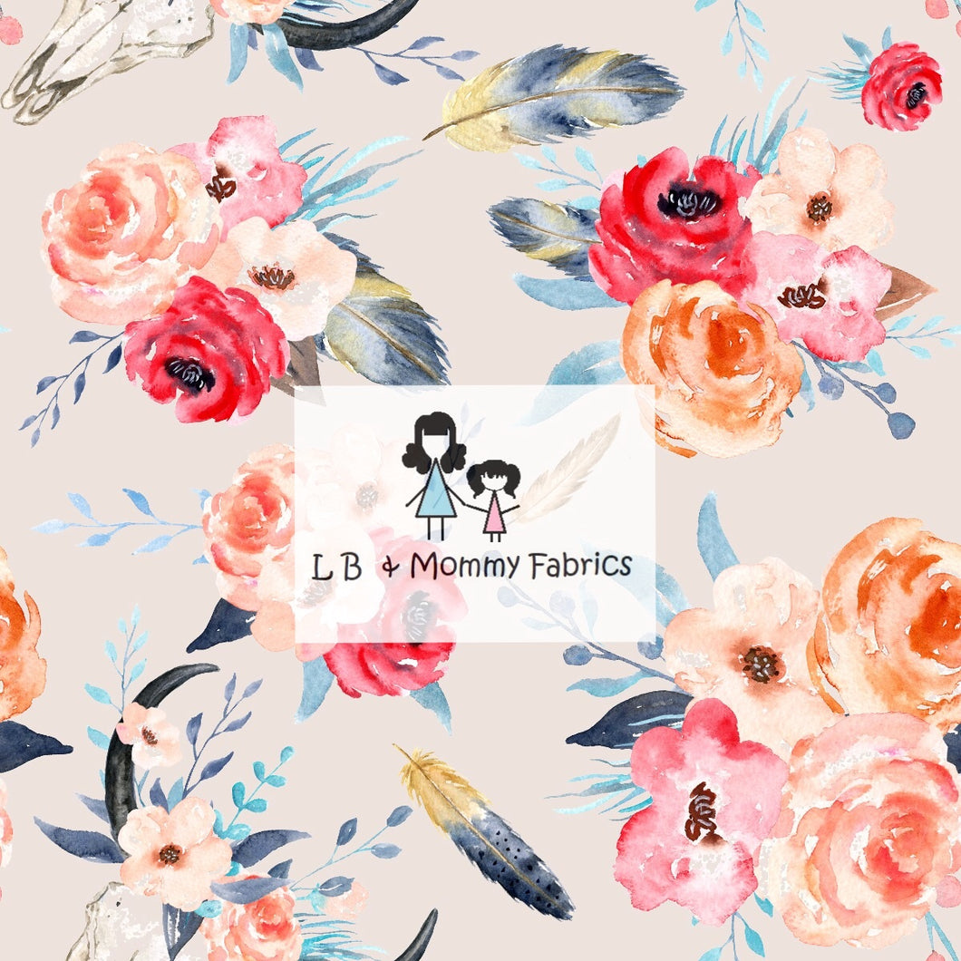 Boho Cream Floral (SWT)