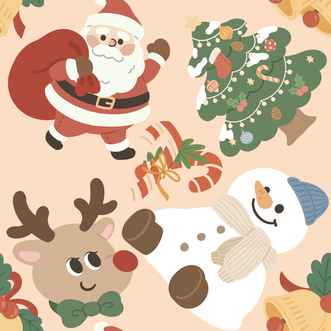 Muted Jolly Christmas (C)
