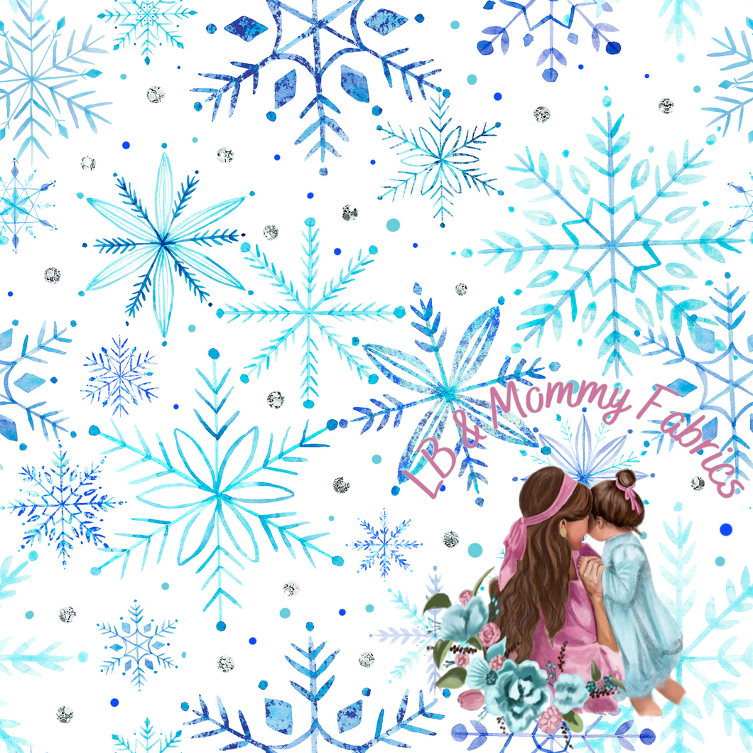 Magical snowman coord snowflakes(P3)
