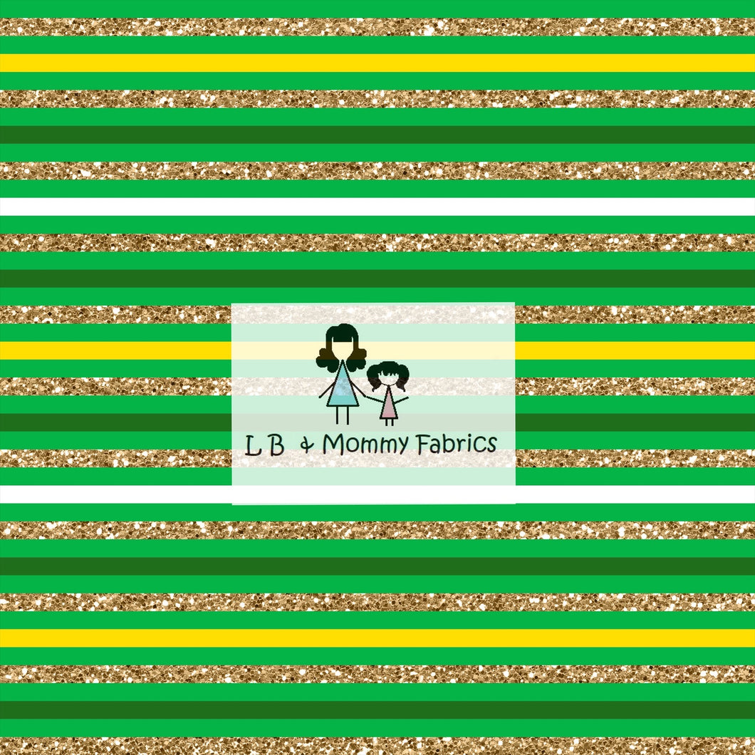St Patrick’s Day Glitter Stripes(PM)