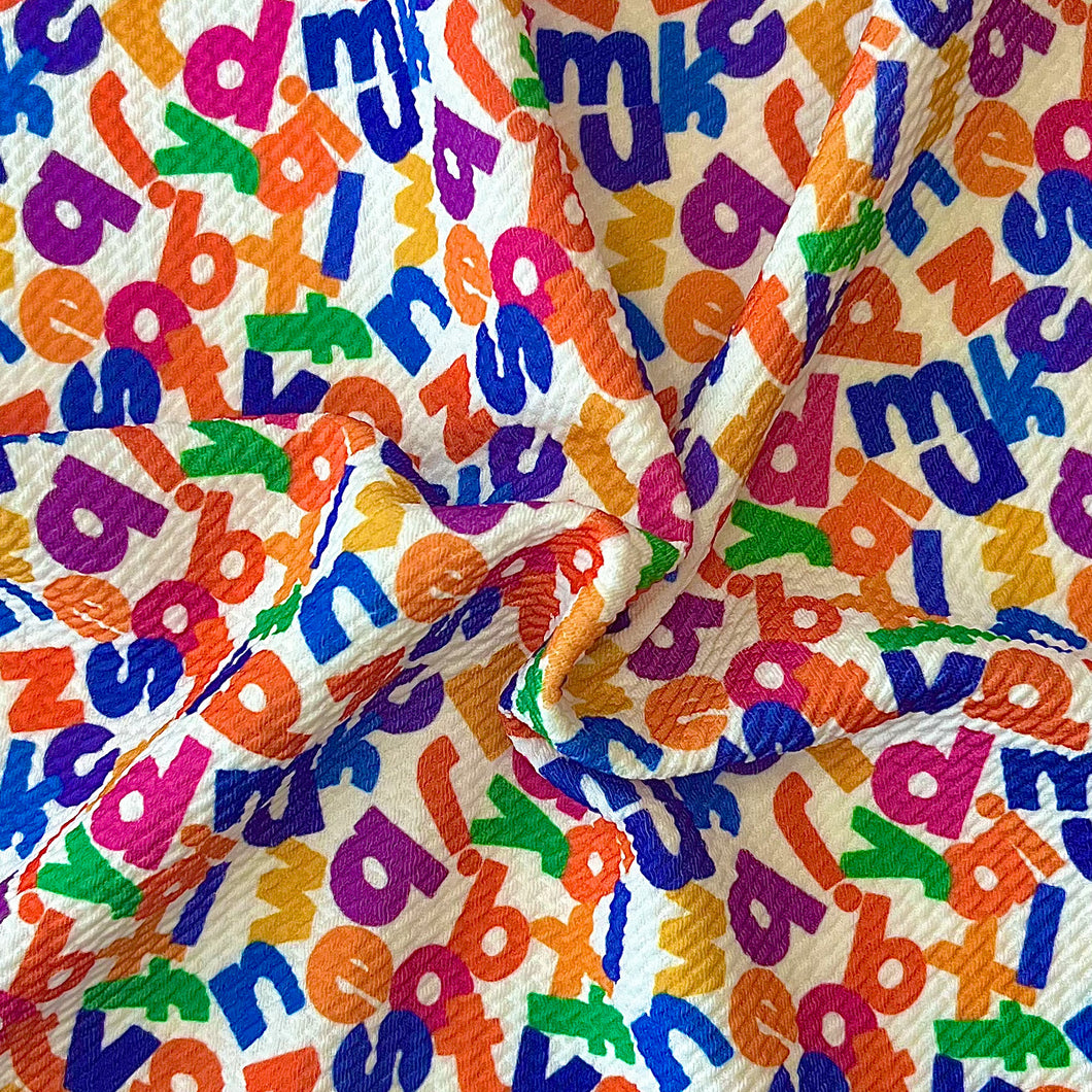 Alphabet magnets