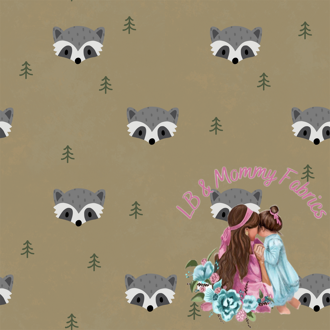 BLANKET-Minimalist Raccoon (RC)
