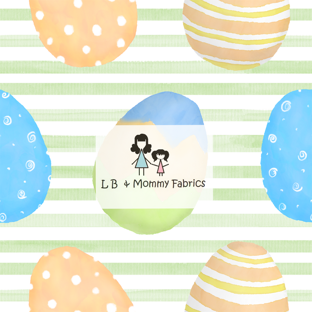 Eggs on green stripes(TM)