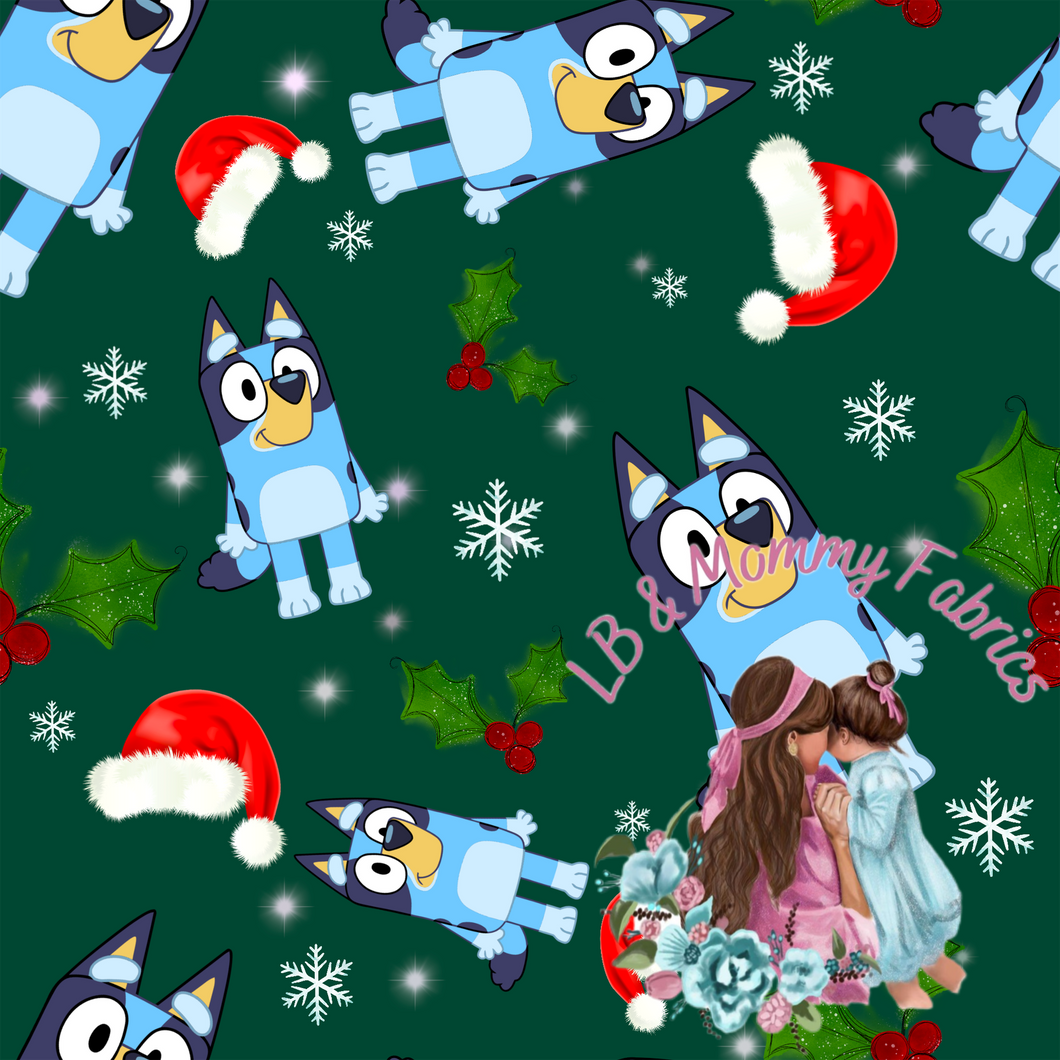 Blue dog Christmas (P3)
